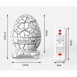 PROIETTORE CON LETTORE MUSICALE WIRELESS DINOSAUR EGG GALAXY STARRY SKY TELECOMANDO