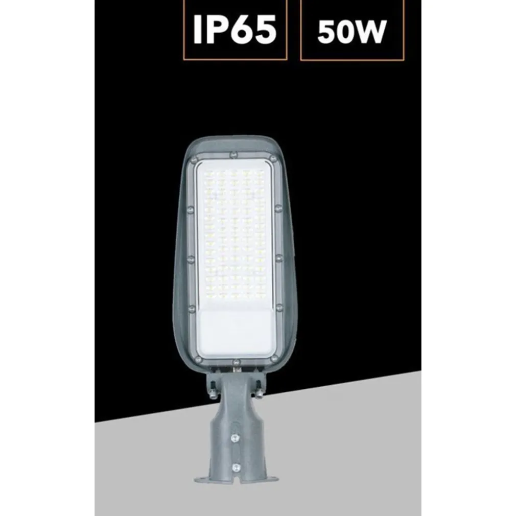 PROIETTORE FARO ARMATURA STRADALE LED 50W CON SNODO DA ESTERNO IP65 LUCE 6500K RL02-50W