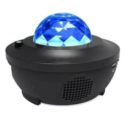 PROIETTORE PER ALTOPARLANTI WIRELESS RICARICABILE PORTATILE Q-RGK01 STARRY GALAXY