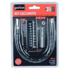 PROLUNGA ALBERO FLESSIBILE PUNTE A TAGLIO CROCE STELLA TRAPANO AVVITATORE 92827