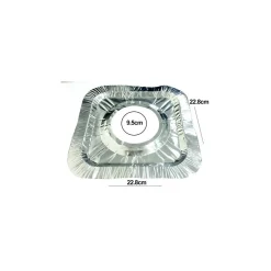 PROTEGGI FORNELLI DA SPORCO E GRASSO IN ALLUMINIO 3 CONFEZIONI DA 15 PEZZI