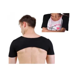 PROTEZIONE BILATERALE SPALLE CERVICALE SPALLA FASCIA SUPPORTO POSTURALE ELASTICA