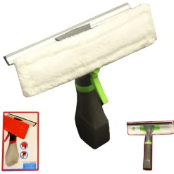 PULISCI PULITORE VETRI LAVAVETRI SPRUZZINO MANUALE PANNO MICROFIBRA 200ML