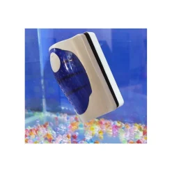 PULITORE MAGNETICO TERGI VETRO PER ACQUARIO SPAZZOLA CALAMITA PULIZIA RS-06