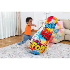 PUNGIBALL SEMPREIMPIEDI SACCO BOXE COMIC BLAST DESIGN FUMETTI 48X46X119CM BAMBINI 52630