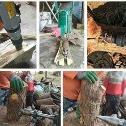 PUNTA 50 MM SPACCARE LEGNO SPACCALEGNA USO DOMESTICO PER TRAPANO SDS PLUS