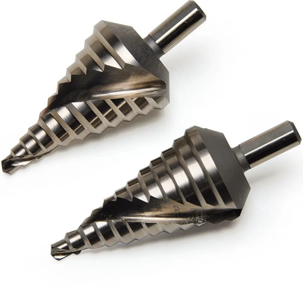 PUNTA FRESA A SCALINO GRADINO ALLARGAFORO ALLARGAFORI CONICA 4 - 49 mm ARGENTO