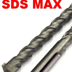 PUNTA GIGANTE A DOPPIA ELICA CON ATTACCO SDS MAX PER MARTELLO DEMOLITORE