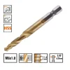 PUNTA PER TRAPANO M6X1.0 MM IN TITANIO HSS CON FILETTATURA METRICA METALLO 57212