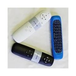 PUNTATORE LASER MOUSE TASTIERA QWERTY WIRELESS PER CONFERENZE PRESENTAZIONI