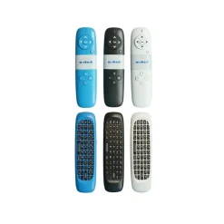 PUNTATORE LASER MOUSE TASTIERA QWERTY WIRELESS PER CONFERENZE PRESENTAZIONI