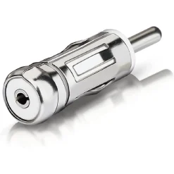 2PZ ADATTATORE ANTENNA AUTORADIO AUTO UNIVERSAL CONNETTORE PRESA ISO A SPINA DIN