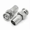 2PZ CONNETTORE ADATTATORE BNC MASCHIO AD ANTENNA FEMMINA VIDEOSORVEGLIANZA C-082