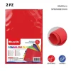 12PZ FOGLI IN GOMMA EVA COLORE ROSSO MATERIALE ALTA QUALITÀ 40X60 CM SPESSORE 2MM