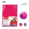 12PZ FOGLI IN GOMMA EVA COLORE FUCSIA MATERIALE ALTA QUALITÀ 40X60CM SPESSORE 2MM