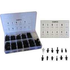 350PZ PLASTICA TRIM CLIP RIVETTI CLIP KIT FERMI SPINTA AUTO BAGAGLIAIO PARAURTI