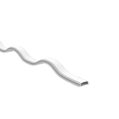 10PZ PROFILO IN ALLUMINIO FLESSIBILE A PLAFONE SEZIONABILE 2MT STRISCIA LED AL19