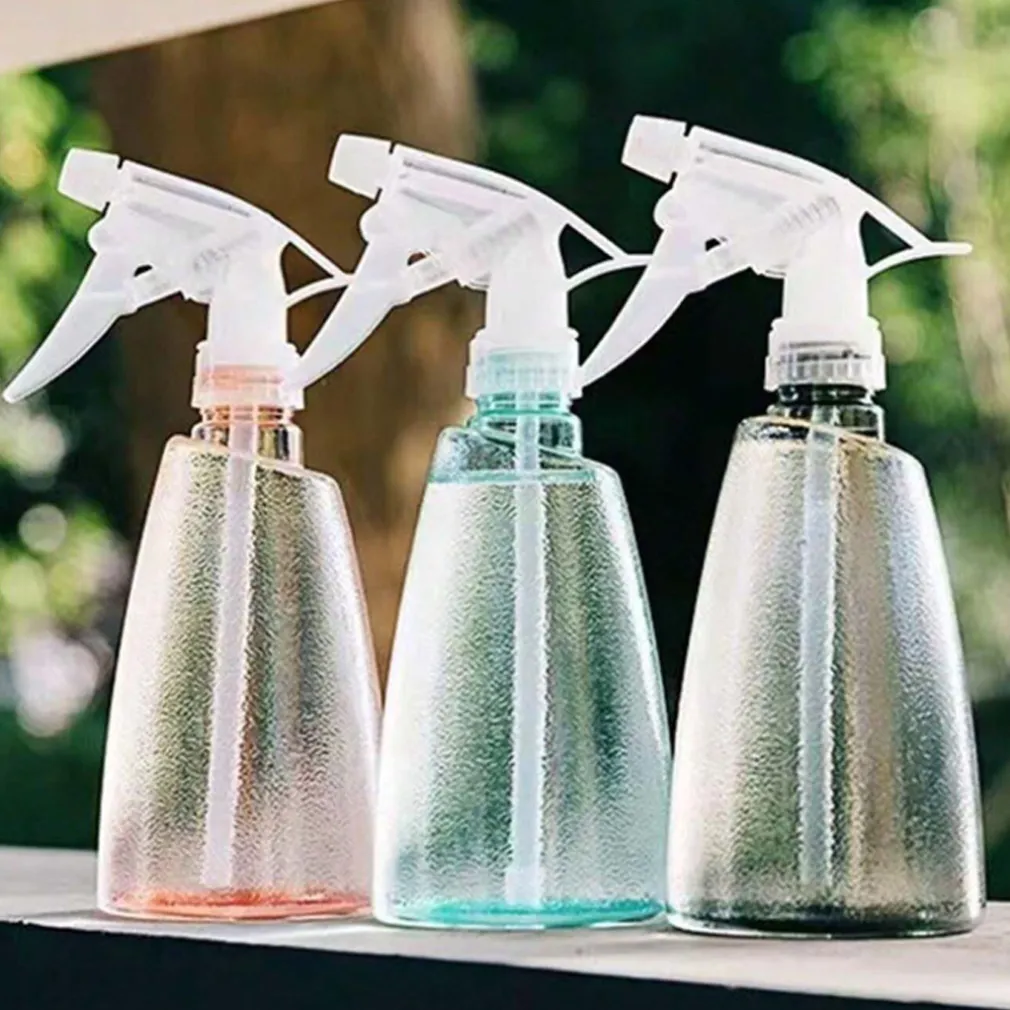 2PZ SPRUZZINO SATINATO SPRUZZATORE ANNAFFIATOIO VERTICALE VAPORIZZATORE 500 ML