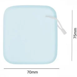 4PZ SPUGNE DETERGENTI PER PULIZIA VISO MAKE UP DISCHETTI STRUCCANTI 70x75 MM