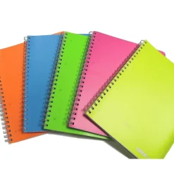 QUADERNO SPIRALE ANELLI A4 80 GR QUADRETTI 5 MM 1 2 ELEMENTARI COPERTINA