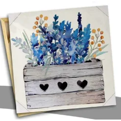 QUADRO QUADRETTO DECORATIVO 60X60X2,5CM TELA SU LEGNO DELUXE DECORI ASS. 730566