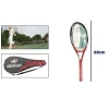 RACCHETTA DA TENNIS 69 CM ROSSA RESISTENTE ALLENAMENTO CON BORSA TRASPORTO 06037