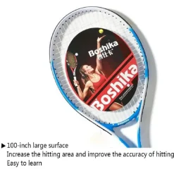 RACCHETTA DA TENNIS ADULTI BORSA TRASPORTO RETE DA BADMINTON GIOCHI ALL'APERTO