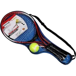 RACCHETTE DA TENNIS PER BAMBINI FERROLEGA FORTE STABILITÀ CON BORSA PALLA TENNIS