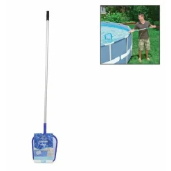 RACCOGLI FOGLIE CON BASTONE ASTA PER PULIZIA FONDO FONDALE ACQUA PISCINA 206554