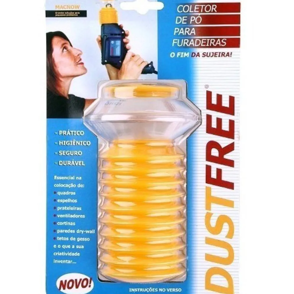 RACCOGLI POLVERE PER TRAPANO CONTENITORE FORO CASA LAVORO MURI BUCHI UNIVERSALE