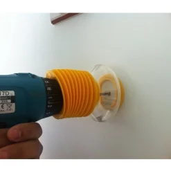 RACCOGLI POLVERE PER TRAPANO CONTENITORE FORO CASA LAVORO MURI BUCHI UNIVERSALE