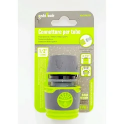 RACCORDO CON INNESTO RAPIDO CON ACQUASTOP PER TUBO DA 1/2