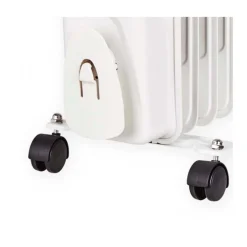 RADIATORE ELETTRICO AD OLIO 9 ELEMENTI CON ROTELLE DA 2000W BASSO CONSUMO STUFA