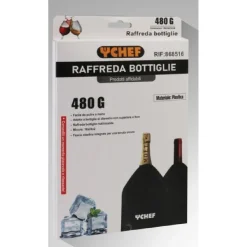 RAFFREDDA BOTTIGLIE VINO SPUMANTE REFRIGERA PROSECCO TAVOLO BORSA TERMICA 868516