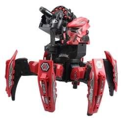 RAGNO SPAZIALE ROBOT GIOCATTOLO TELECOMANDATO WIRELESS 2.4GHZ CON 2 IN 1 Q-9006