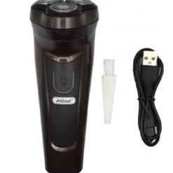 RASOIO 4D TOUCH Q-SH788 ELETTRICO UOMO SENZA FILI INDICATORE LED 3W SILENZIOSO