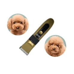 RASOIO ELETTRICO TRIMMER TOSATRICE PER CANI ANIMALI DOMESTICI 4 PETTINI Q-T137