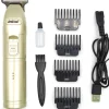 RASOIO PROFESSIONALE 4 TESTINE DI TAGLIO SILENZIOSO CLIPPER Q-XT12 RICARICABILE