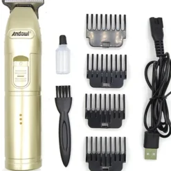 RASOIO PROFESSIONALE 4 TESTINE DI TAGLIO SILENZIOSO CLIPPER Q-XT12 RICARICABILE