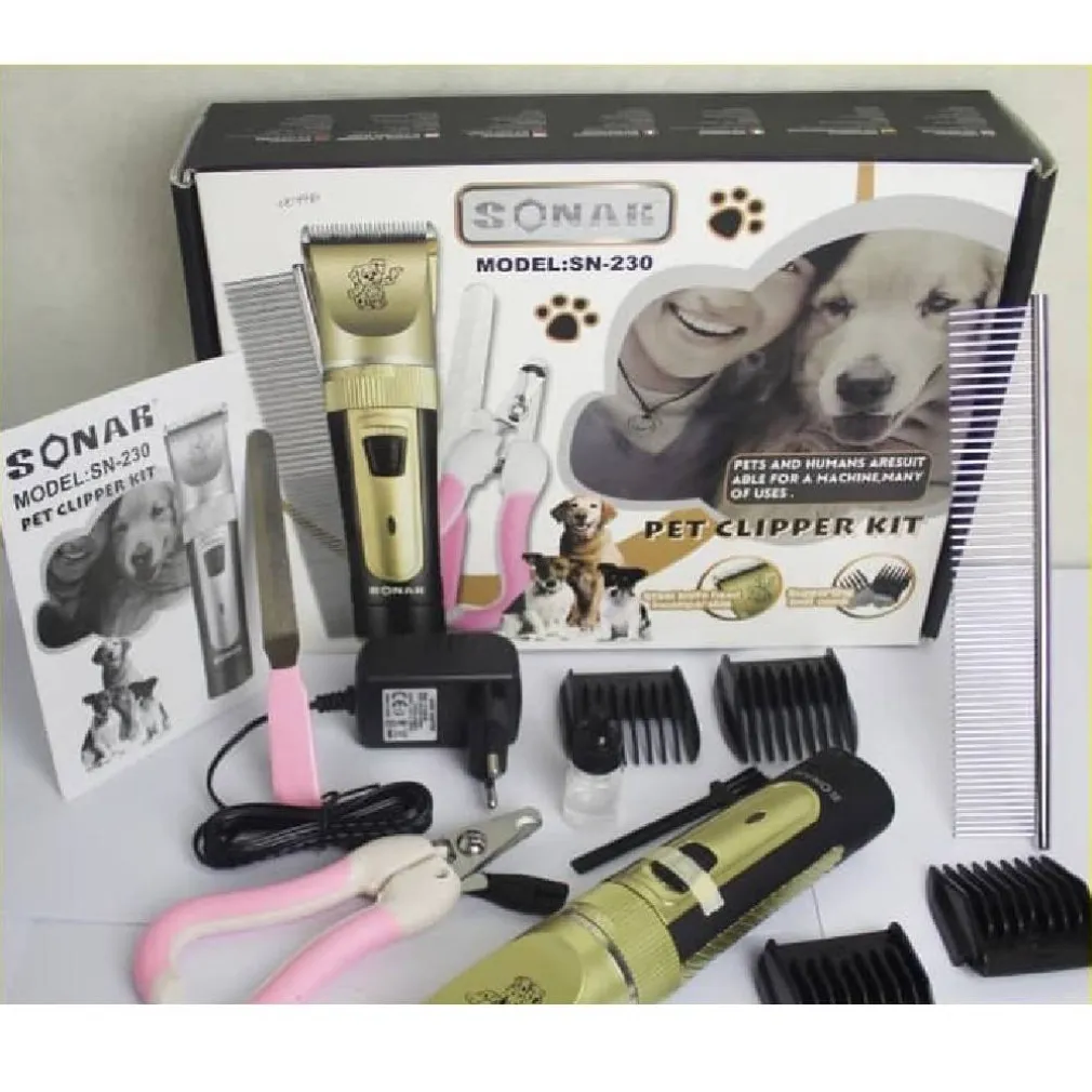 RASOIO TOSATRICE TAGLIA PELI ANIMALI DOMESTICI SONAR SN-230 CANI GATTI