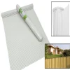 RECINZIONE GIARDINO FRANGIVISTA PER BALCONE CANNICCIO PVC BIANCO ESTERNO 1,5X3MT