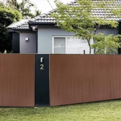 RECINZIONE GIARDINO FRANGIVISTA BALCONE CANNICCIO PVC MARRONE ESTERNO 1,5X3MT