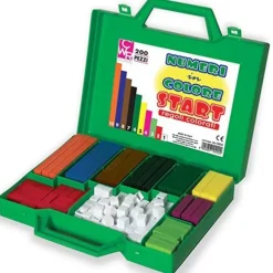 REGOLI GIOCO DIDATTICO REGOLO COLORATI NUMERI PER MATEMATICA CALCOLI SCUOLA