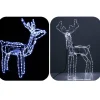 RENNA CON MOVIMENTO LUCE LUCI LED IP44 NATALE NATALIZIE DECORAZIONI ADDOBBI