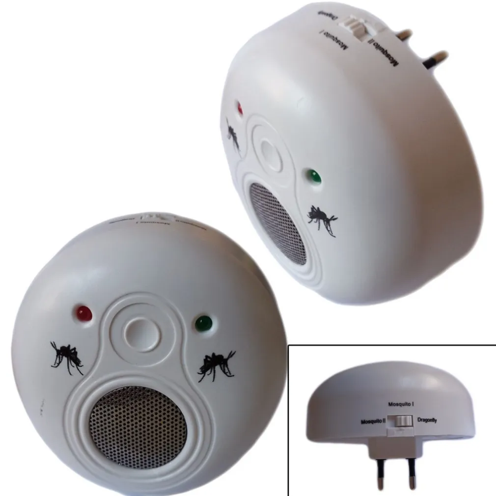 REPELLENTE ELETTRICO SCACCIA ALLONTANA ZANZARE INSETTI CON ULTRASUONI KE-915E