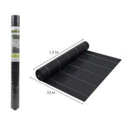 RETE ANTI ERBA TELO PACCIAMATURA PER ORTO GIARDINO SERRA 1.5X10MT RESISTENTE 023297
