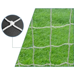 RETE CALCIO PORTA PIEGHEVOLE CORTILE SENZA CORNICE PER BAMBINI ADULTI 5.5X2.1 MT