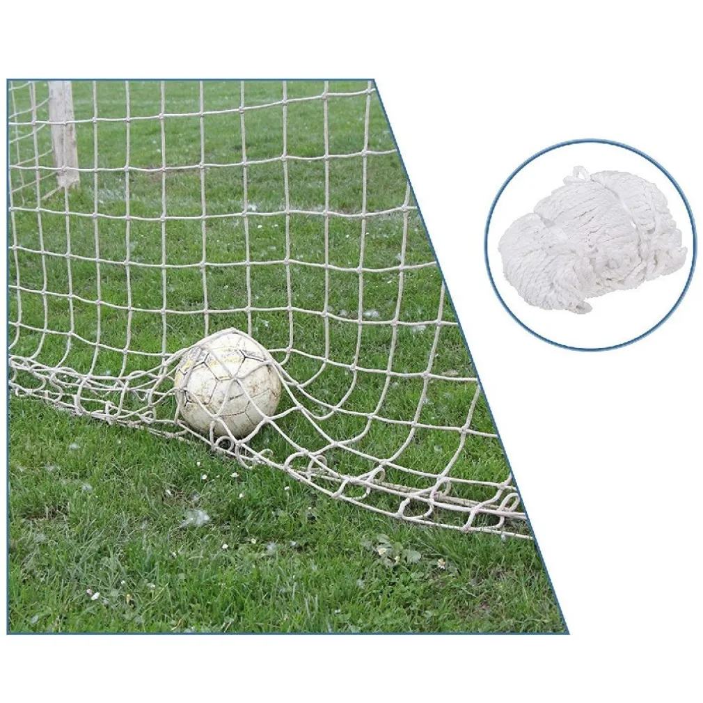 RETE CALCIO PORTA PIEGHEVOLE CORTILE SENZA CORNICE PER BAMBINI ADULTI 5.5X2.1 MT