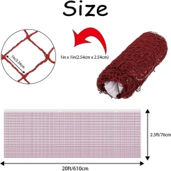 RETE DA BADMINTON PORTATILE REGOLABILE 610X76CM PIEGHEVOLE PER INTERNI ESTERNI