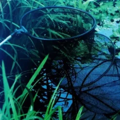 RETE DA PESCA CON PALO ALLUMINIO PESCI GAMBERI 36X140 CM KIT MARE LAGO FIUME